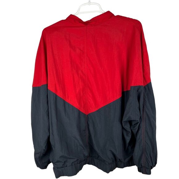 Liz Claiborne vintage Liz Golf lined jacket red and black XL zip up - Picture 7 of 9